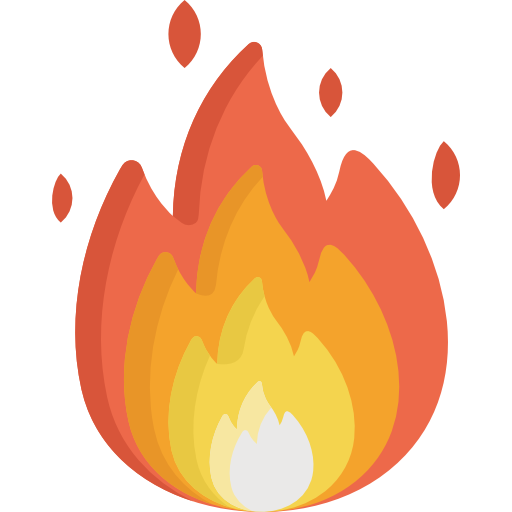 Fire Retardant Icon